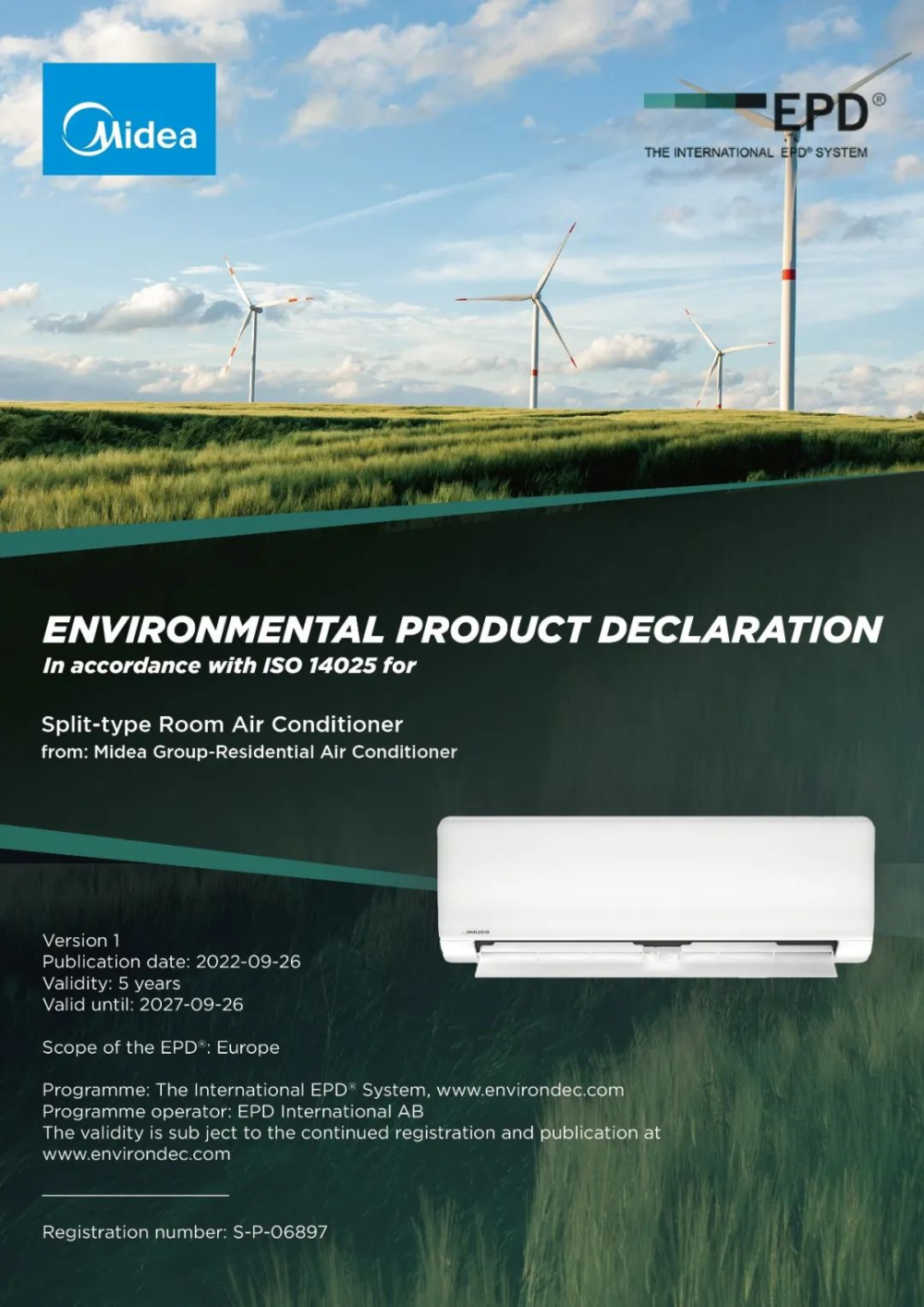 彰显绿色理念,美的空调发布空调环境产品声明